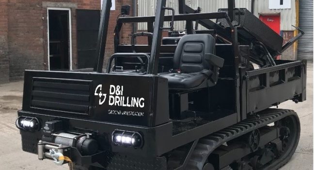 All Terrain Drilling Vehicle